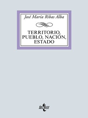 cover image of Territorio, pueblo, nación, estado